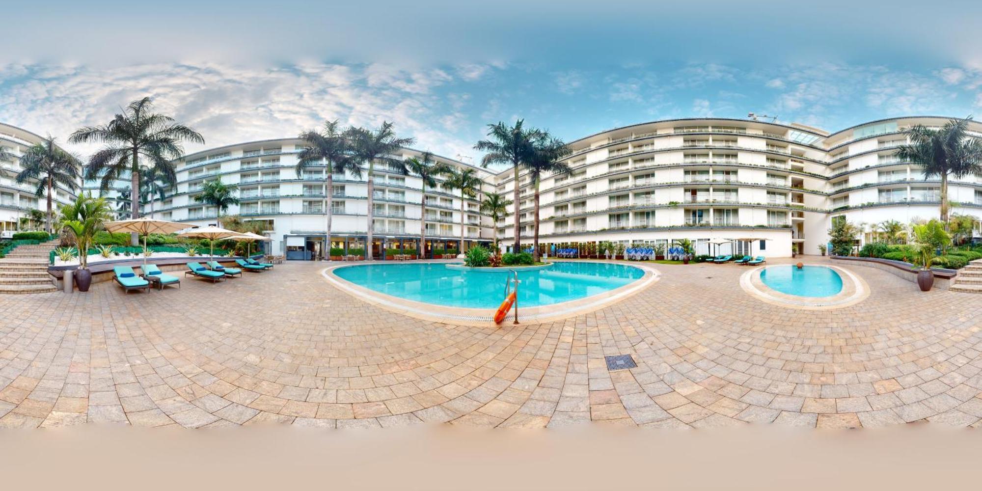 Radisson Blu Hotel & Convention Centre Kigali Exterior photo The pool at the hotel